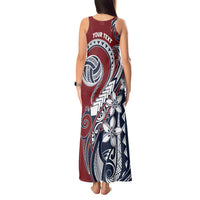Polynesia Beach Volleyball Personalized Tank Maxi Dress Special