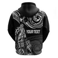 Custom Fathers Day American Samoa Hoodie Polynesian Dad & Kid LT7 - Polynesian Pride