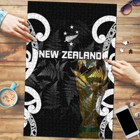 New Zealand WC2026 Black Puzzle Silver Fern
