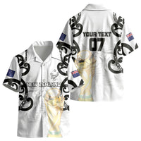 New Zealand WC2026 Custom White Kid Hawaiian Shirt Silver Fern LT7 - Polynesian Pride