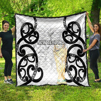 New Zealand WC2026 White Quilt Silver Fern