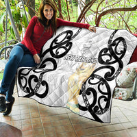 New Zealand WC2026 White Quilt Silver Fern