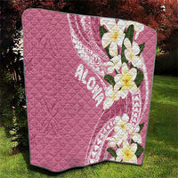 Aloha Hawaii Festive Quilt Frangipani Lace Classic - Rosy LT7 - Polynesian Pride
