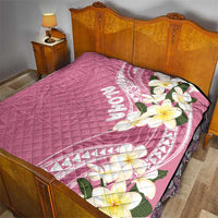 Aloha Hawaii Festive Quilt Frangipani Lace Classic - Rosy LT7 - Polynesian Pride