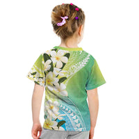 Aloha Hawaii Festive Kid T Shirt Frangipani Lace Classic - Summer Vibes