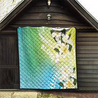 Aloha Hawaii Festive Quilt Frangipani Lace Classic - Summer Vibes LT7 - Polynesian Pride