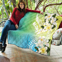 Aloha Hawaii Festive Quilt Frangipani Lace Classic - Summer Vibes LT7 - Polynesian Pride