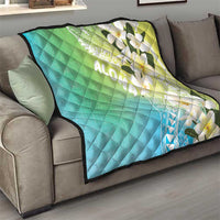 Aloha Hawaii Festive Quilt Frangipani Lace Classic - Summer Vibes LT7 - Polynesian Pride