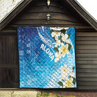 Aloha Hawaii Festive Quilt Frangipani Lace Classic - Oceanic LT7 - Polynesian Pride