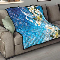 Aloha Hawaii Festive Quilt Frangipani Lace Classic - Oceanic LT7 - Polynesian Pride