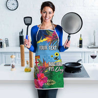 Personalized Malampa Fiji Day Together We Grow Apron Special Tapa Mix - Polynesian Pride