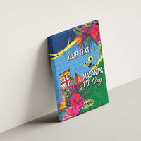 Personalized Malampa Fiji Day Together We Grow Canvas Wall Art Special Tapa Mix - Polynesian Pride