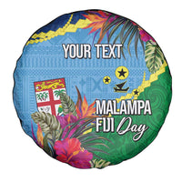 Personalized Malampa Fiji Day Together We Grow Spare Tire Cover Special Tapa Mix - Polynesian Pride