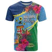 Personalized Malampa Fiji Day Together We Grow T Shirt Special Tapa Mix - Polynesian Pride