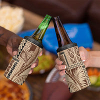 Samoa Siapo Motif 4 in 1 Can Cooler Tumbler Classic Style