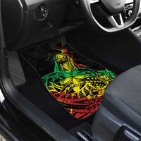 Personalised Reggae Jawaiian Festive Car Mats Mix Polynesian