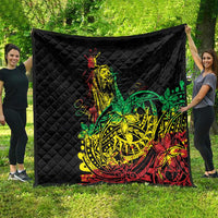 Personalised Reggae Jawaiian Festive Quilt Mix Polynesian