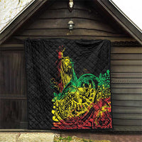 Personalised Reggae Jawaiian Festive Quilt Mix Polynesian