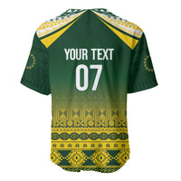 Cook Islands Rugby Custom Baseball Jersey Kuki Avaiki - Polynesian Pride