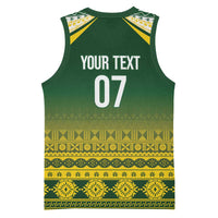 Cook Islands Rugby Custom Basketball Jersey Kuki Avaiki - Polynesian Pride
