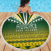 Cook Islands Rugby Beach Blanket Kuki Avaiki - Polynesian Pride