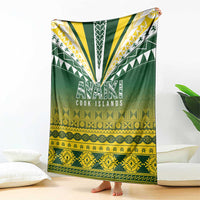 Cook Islands Rugby Blanket Kuki Avaiki - Polynesian Pride