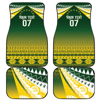 Cook Islands Rugby Custom Car Mats Kuki Avaiki - Polynesian Pride
