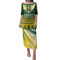 Cook Islands Rugby Custom Family Matching Puletasi and Hawaiian Shirt Kuki Avaiki - Polynesian Pride