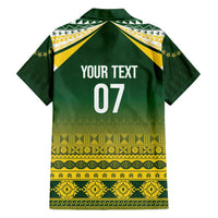 Cook Islands Rugby Custom Family Matching Summer Maxi Dress and Hawaiian Shirt Kuki Avaiki LT7 - Polynesian Pride