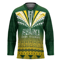 Cook Islands Rugby Custom Hockey Jersey Kuki Avaiki - Polynesian Pride