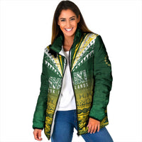 Cook Islands Rugby Custom Padded Jacket Kuki Avaiki - Polynesian Pride