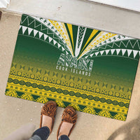 Cook Islands Rugby Rubber Doormat Kuki Avaiki - Polynesian Pride