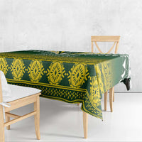 Cook Islands Rugby Tablecloth Kuki Avaiki - Polynesian Pride