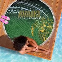 Cook Islands Rugby Kuki Avaiki Beach Blanket Tribal Turtle - Polynesian Pride