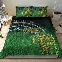 Cook Islands Rugby Kuki Avaiki Bedding Set Tribal Turtle LT7 - Polynesian Pride
