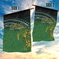 Cook Islands Rugby Kuki Avaiki Garden Flag Tribal Turtle LT7 - Polynesian Pride