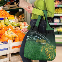 Cook Islands Rugby Kuki Avaiki Grocery Bag Tribal Turtle - Polynesian Pride