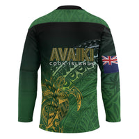 Cook Islands Rugby Kuki Avaiki Hockey Jersey Tribal Turtle LT7 - Polynesian Pride