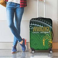 Cook Islands Rugby Kuki Avaiki Luggage Cover Tribal Turtle - Polynesian Pride