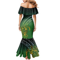 Cook Islands Rugby Kuki Avaiki Mermaid Dress Tribal Turtle - Polynesian Pride