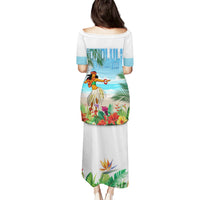 Personalised Hawaii Hula Girl Puletasi Honolulu Festival LT7 - Polynesian Pride
