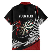 New Zealand Darts Personalised Hawaiian Shirt Silver Fern Dynamic LT7 - Polynesian Pride