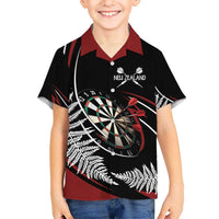 New Zealand Darts Personalised Hawaiian Shirt Silver Fern Dynamic LT7 - Polynesian Pride