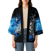 Maori Matariki Te Araroa Paikea Starry Kimono Tangaroa Whakatauki LT7 - Polynesian Pride