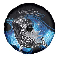 Maori Matariki Te Araroa Paikea Starry Spare Tire Cover Tangaroa Whakatauki LT7 - Polynesian Pride