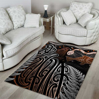 Aotearoa Maori - Australia Indigenous Area Rug Koiri Whakairo Mix Aboriginal Art - Polynesian Pride
