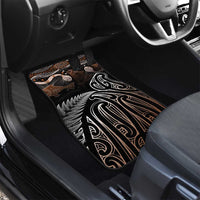 Aotearoa Maori - Australia Indigenous Car Mats Koiri Whakairo Mix Aboriginal Art - Polynesian Pride