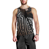 Aotearoa Maori - Australia Indigenous Men Tank Top Koiri Whakairo Mix Aboriginal Art - Polynesian Pride
