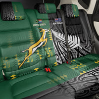 Rugby South Africa New Zealand Greatest Rivals Back Car Seat Cover Tribal Motifs LT7 - Polynesian Pride