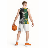 Custom Rugby South Africa New Zealand Greatest Rivals Basketball Jersey Tribal Motifs LT7 - Polynesian Pride